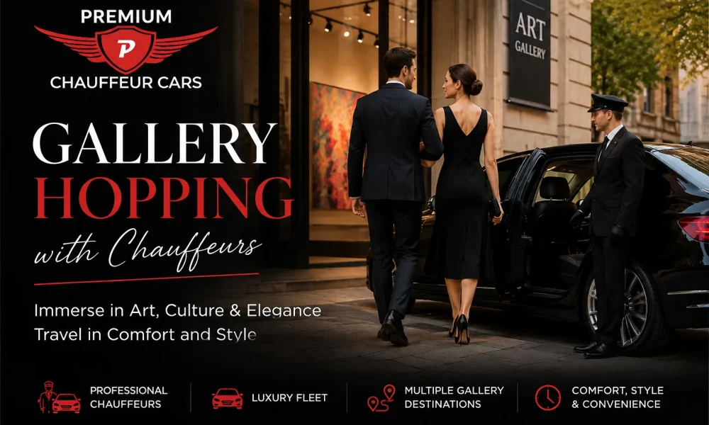 gallery hopping with chauffeurs melbourne